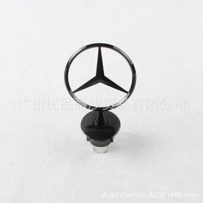 Car Logo Hood Logo: Car logo - original-car-model-mercedes-benz-vertical-logo-black