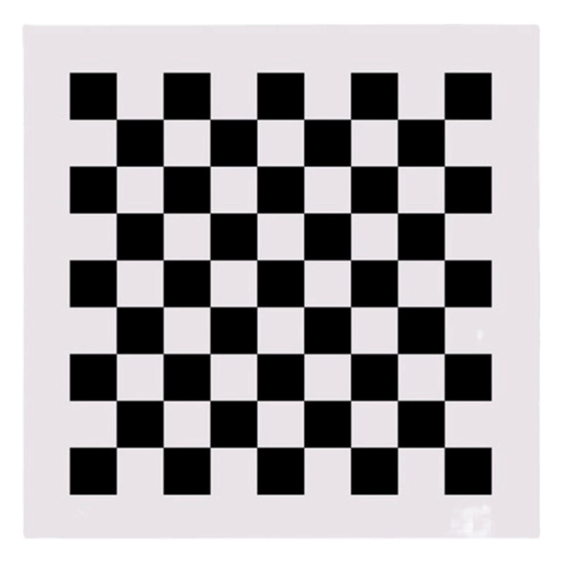 Высокоточная калибровочная плата для машинного зрения 9x9, черно-белая сетка, калибровочная плата для камер, шахматная калибровочная плата, Dafan Optics