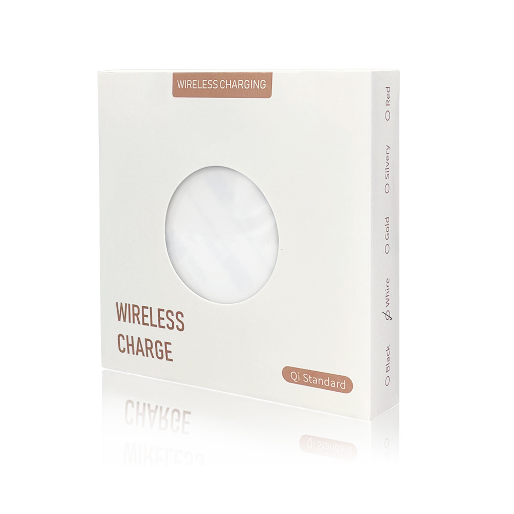 Impresión de transferencia térmica adecuada para apple huawei cargador inalámbrico material en blanco suministro directo fábrica