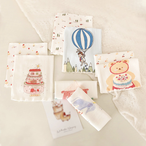 Baby bellyband baby double-layer elastic bellyband newborn baby belly button bellyband children's boneless bellyband