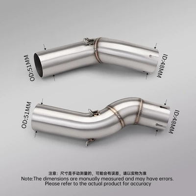 Motorcycle exhaust pipe, Suitable for Gsx1300R Exhaust