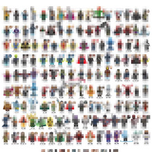 X0237拼装积木人仔X0238儿童玩具X0273摆件X0271袋装X0277