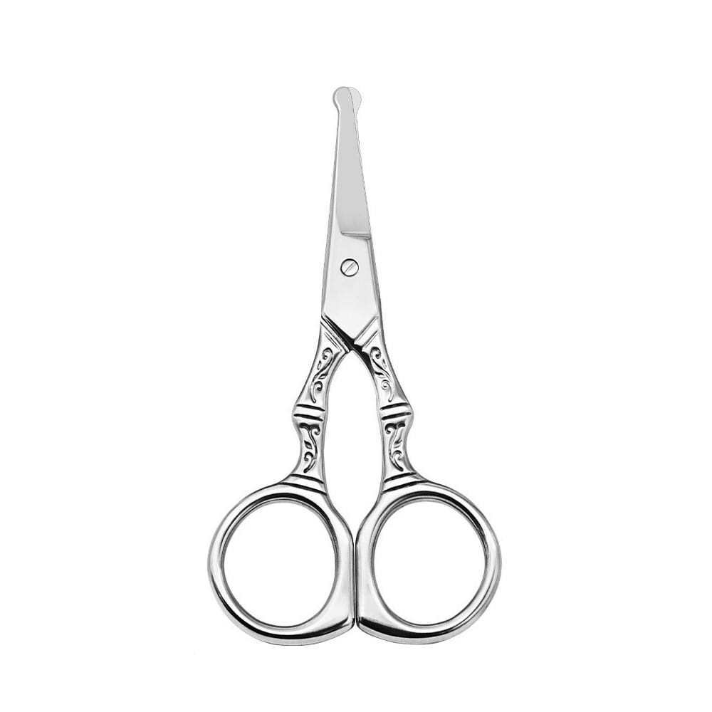 Tijeras creativas de grulla dorada, tijeras retro de titanio para punto de cruz