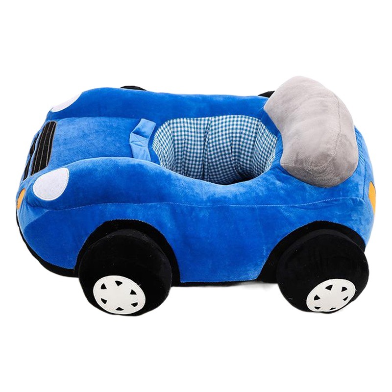 Bebé que aprende la silla del bebé que aprende el sofá del coche que aprende la silla de seguridad de la tela del coche de la historieta del juguete de La felpa
