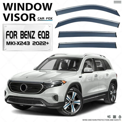 For Mercedes EQB rain rain shield sun visor rain eyebrow Mercedes Benz EQB Window visor