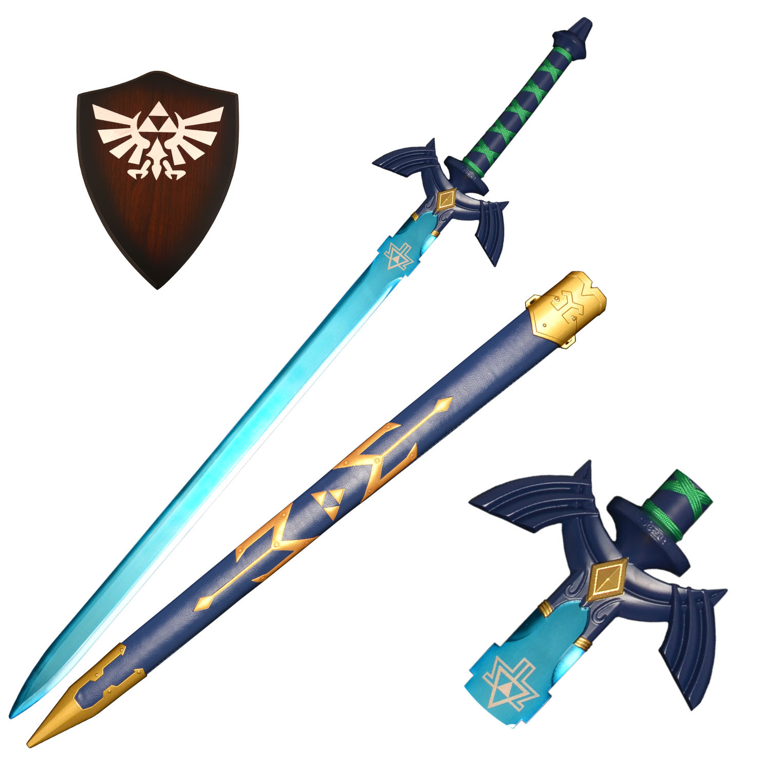 铸剑谷 塞尔达传说天空之剑驱魔剑林克大师之剑1比1金属剑未开刃
