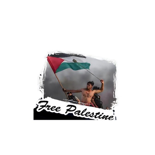 Palestinian car sticker flag anti-war liberation support freedom emblem sticker for car electric motorcycle