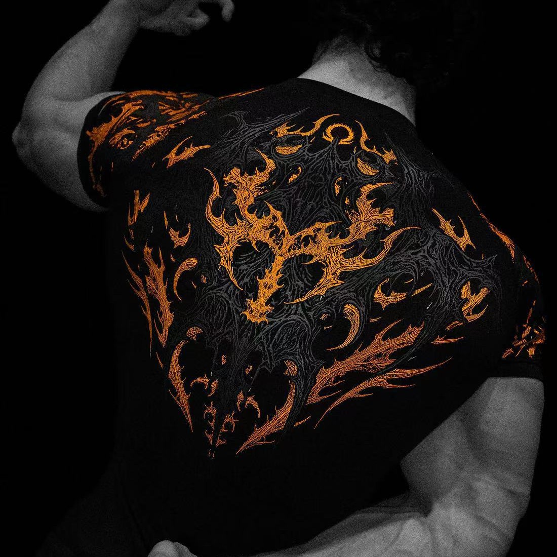 Breathedivinity Venom Purgatory Quick-Dry Short-Sleeve Fitness Sports Shapewear Compression Shirt For Men And Women 008_viptrois.com