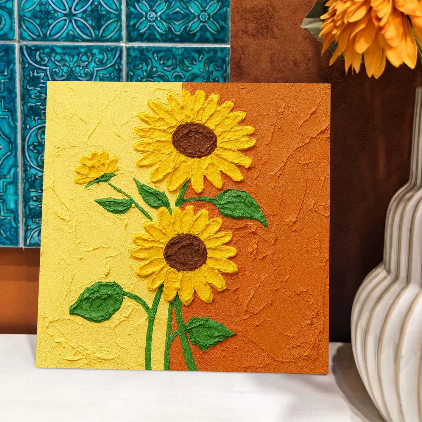 Регулируемая кварцевая песчаная-free DIY цифровая текстура painting с полным набором инструментов на кончиках пальцев, готовая к рисованию, кросс-граничная дропшиппинг для декора прилавка