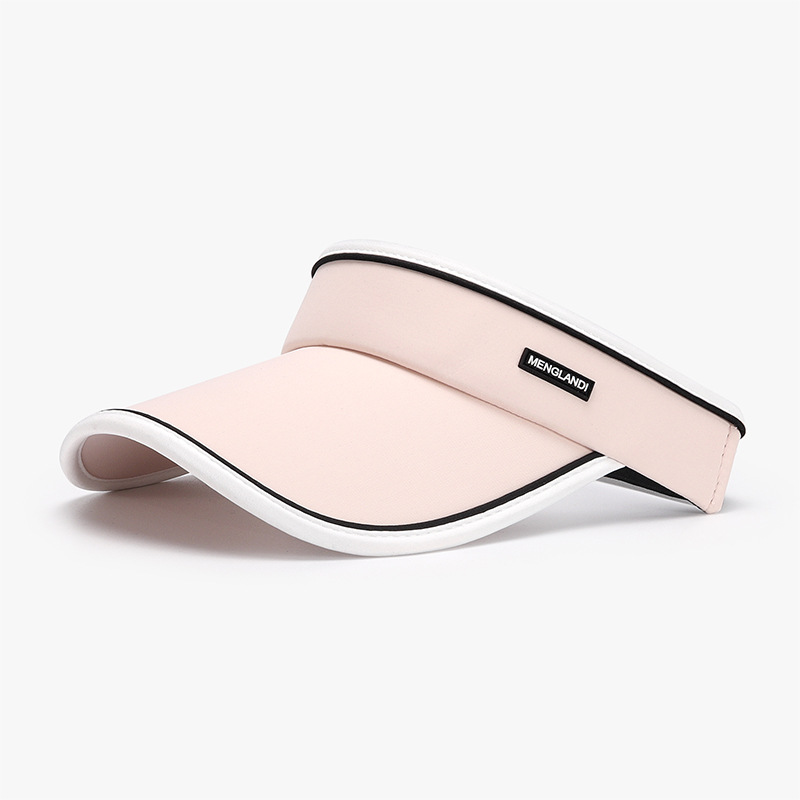 Verano al aire libre de equitación de las mujeres tapa vacía sombrero para el sol moda protección UV primavera y verano simple sombrero para el sol de seda de hielo