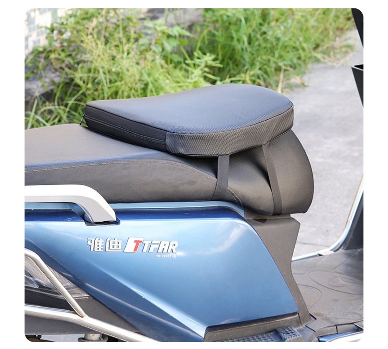 Take-out electric car seat cushion thickened shock absorption sunscreen waterproof battery car seat cushion motorcycle increased sedentary not tired