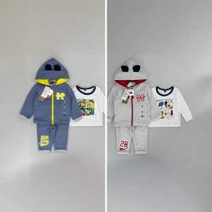 babyclothes kiabi��ͯ����ѝ3�����bbaby boyl jacket 3pcs sets