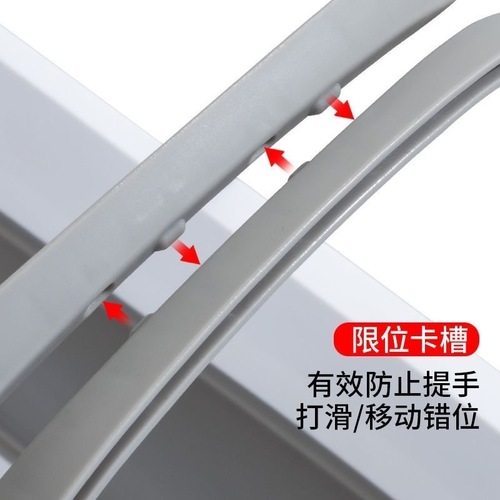 Portable Foldable Bucket Mop Bucket Silicone Car Wash Bucket Outdoor Handheld Plastic Water Bucket Household Rectangular Mop Bucket