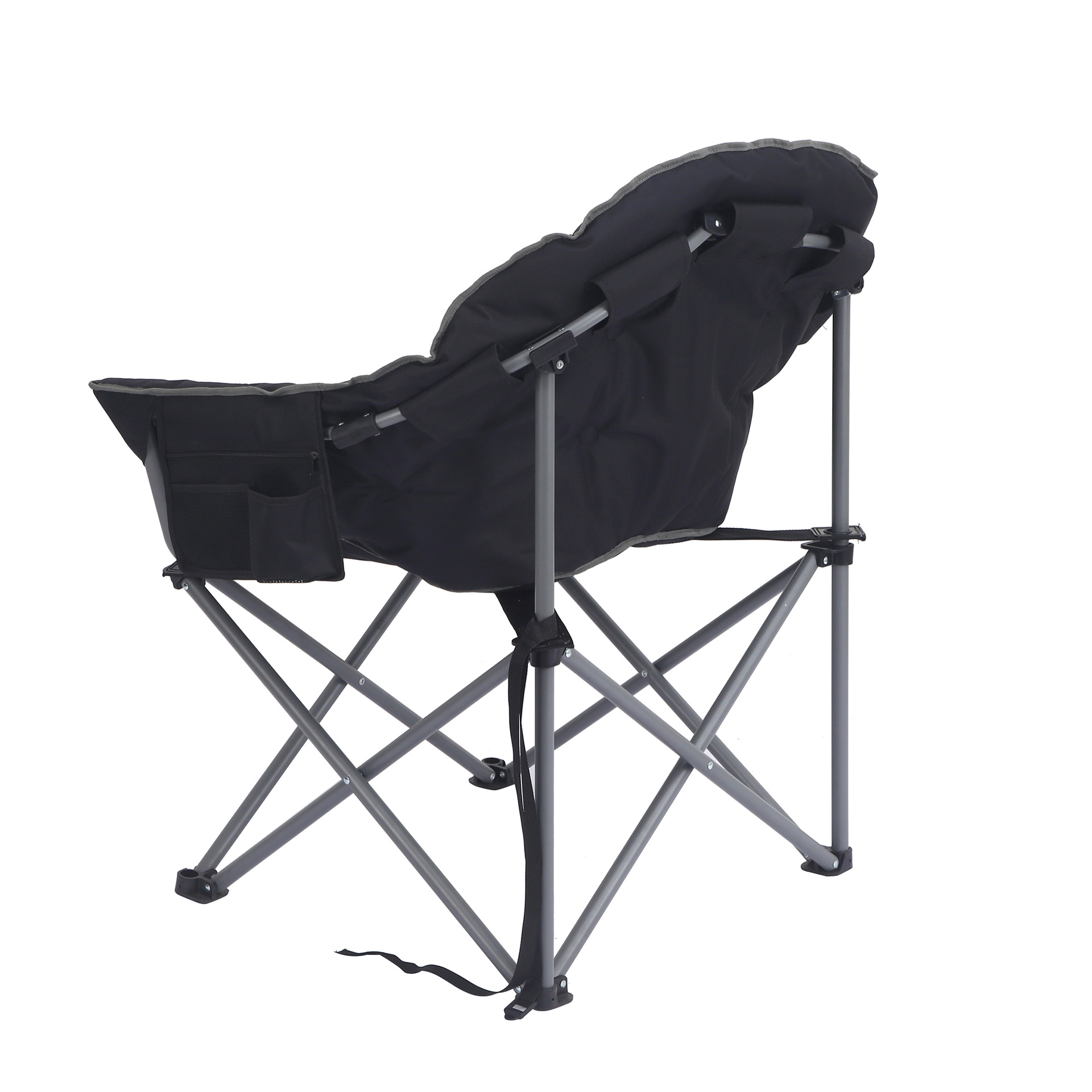 Silla de luna plegable al aire libre para acampar, picnic, taburete plegable portátil, silla reclinable, pesca ligera, silla de playa al aire libre al por mayor