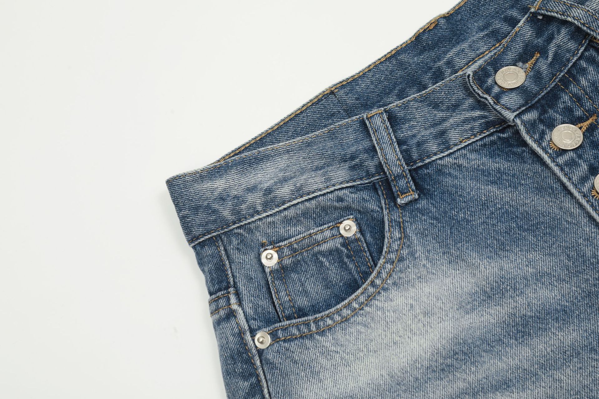 Herren Jeans Mit Weitem Bein Und Stacked Effekt Loose Fit_voghion.com