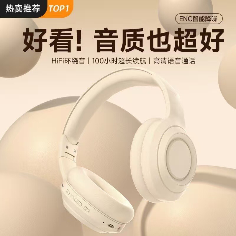 Cross-border explosions DR58 headset Bluetooth headset wireless endurance long noise reduction bass headset direct wholesale