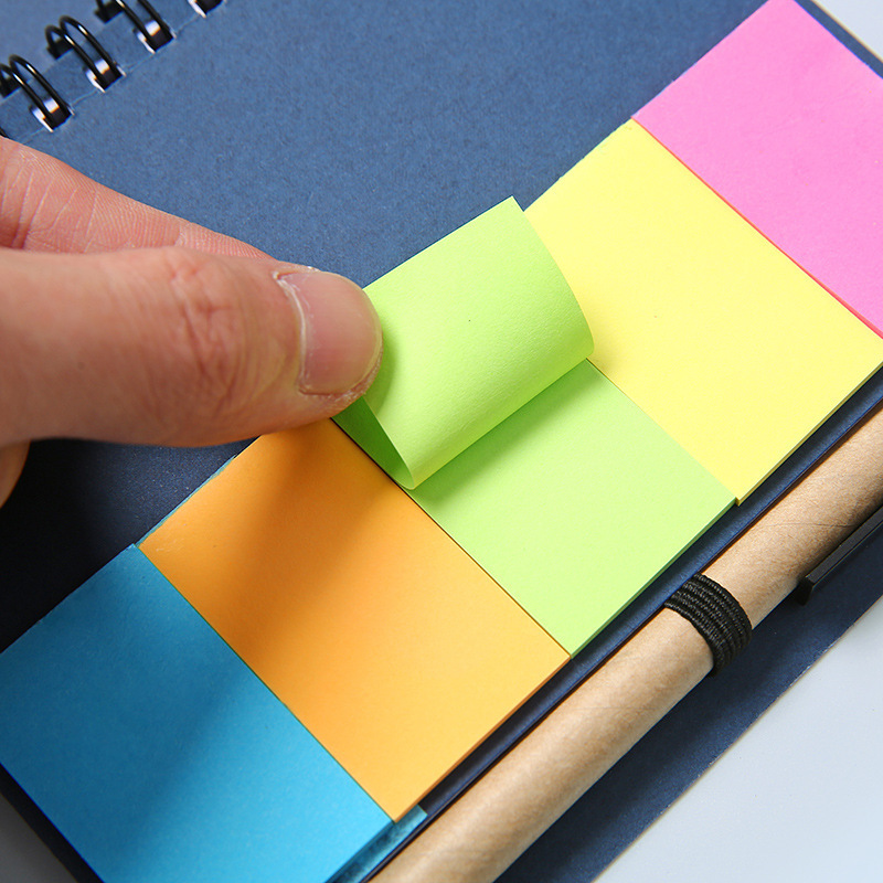 Cuaderno de bobina de papel kraft personalizado cuaderno desmontable pegatinas pastillas libro de papelería transfronteriza al por mayor