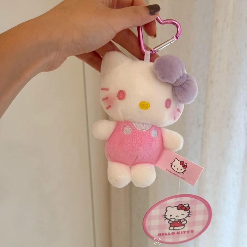 正規版ハローキティぬいぐるみかわいいバッグストラップ車のキーホルダー飾り人形彼女プレゼント|undefined