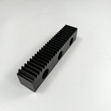 非标传动件工业直齿条 带孔导轨齿条 高精密机械齿轮齿条加工