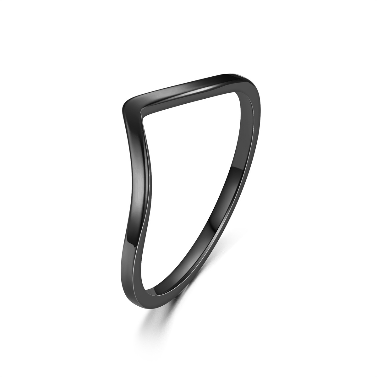 2024年の新型の大衆切断の弧度の尖った角の異形の指輪の尾戒のクロスボーダーの専用供給メーカーは量が多くて優れています。