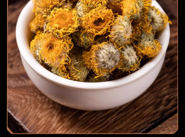Dried Inula Flower Xuan Fu Hua 50g Bag Traditional Herbal Tea Ingredient specifications