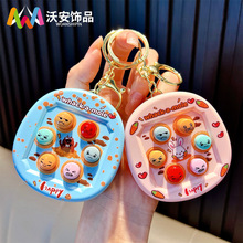 掌上打地鼠玩具游戏机钥匙扣创意迷你敲敲乐包包挂件解压小礼品