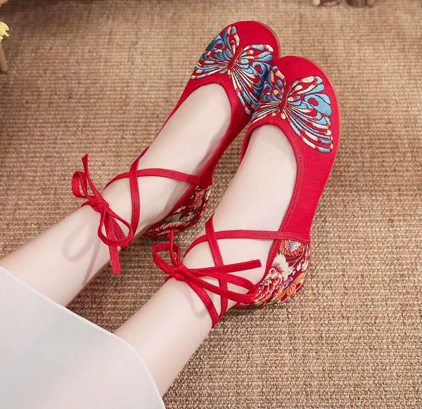 Colorful Butterfly Red 2-24☆☆