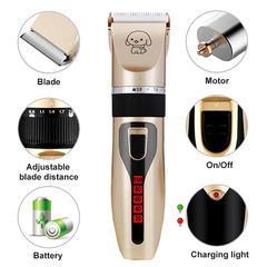 Cross-border electric pet push cat shaving electric clipper set dog hair clipper electric clipper hair clipper wholesale