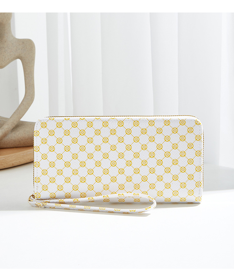 Neuer langer Reißverschluss für Damen, modische Vintage-Geldbörse mit mehreren Kartenfächern und Handytasche_voghion.com