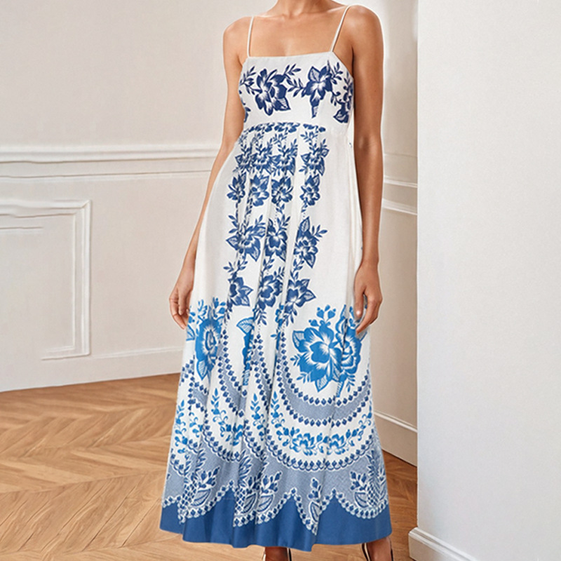 long summer elegant slip dress