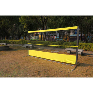 Foldable Portable Tennis Rebound Training Wall Tennis Children's Training Single Serve Practice Return Net Tennis Wall