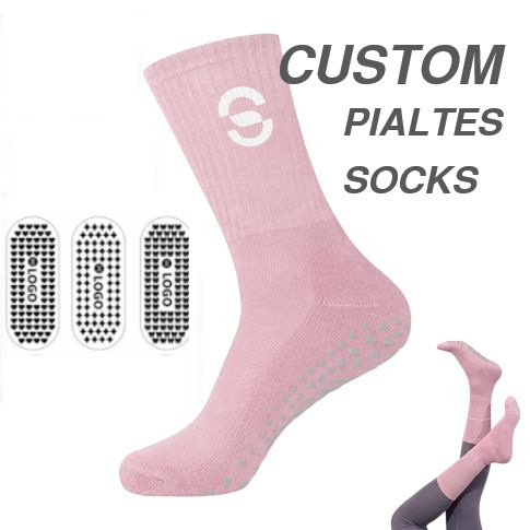 Customized non-slip pink ankle socks, women's compression cotton yoga and Pilates non-slip socks Customized non-slip pink ankle socks, women's compression cotton yoga and Pilates non-slip socks