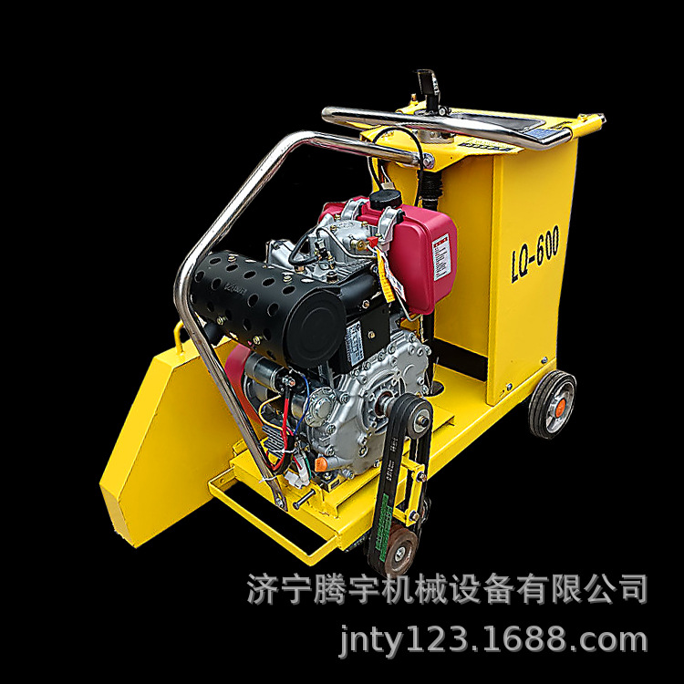 路面刻纹机 手推式路面切割机 汽油切割机