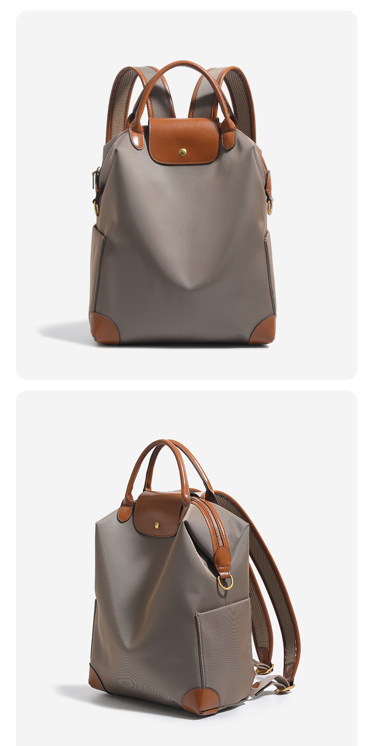Premium Rucksack mit elegantem Design, Laptop-Rucksack für den Arbeitsweg, leichter Rucksack mit großem Fassungsvermögen, Nylon-Rucksack für Geschäftsreisen