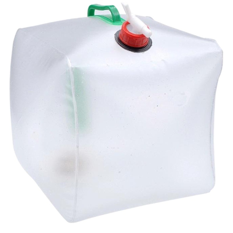 Large-Capacity Water Bag Outdoor Sports Water Bag 10L Portable Foldableable Water Bottle Tpu Cycling Mountaineering Hiking Drinking Water Bag