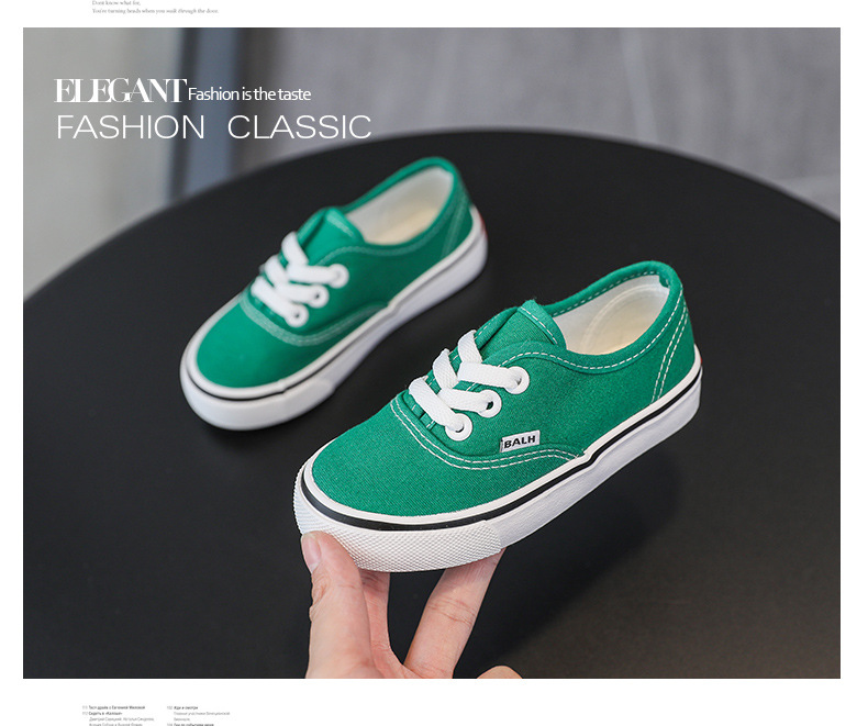 Scarpe da ginnastica in tela per bambini stile coreano_voghion.com