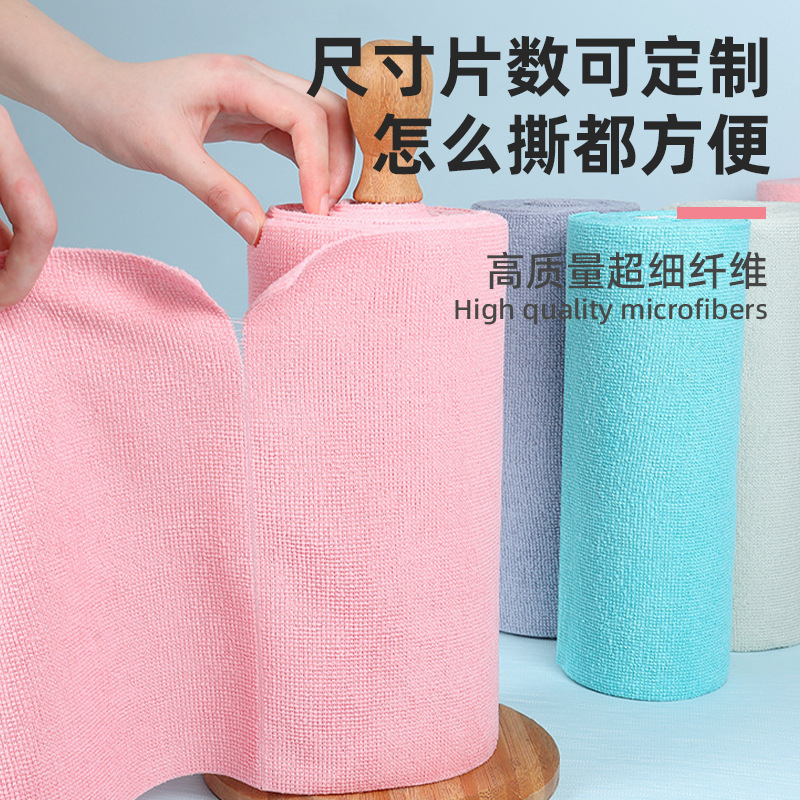 mano transfronteriza rasgar toallas toallas punto de ruptura semanal lanzamiento perezoso lavavajillas toallas de cocina hogar no pierda pelo espesar toallas de limpieza