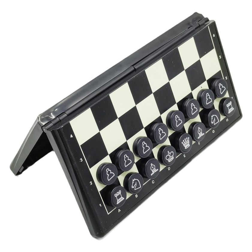 Magnetic Folding Chess Children's Student Extra Small Mini Magnetic Portable Pocket Chess Piece Chess Board Environmentally Friendly