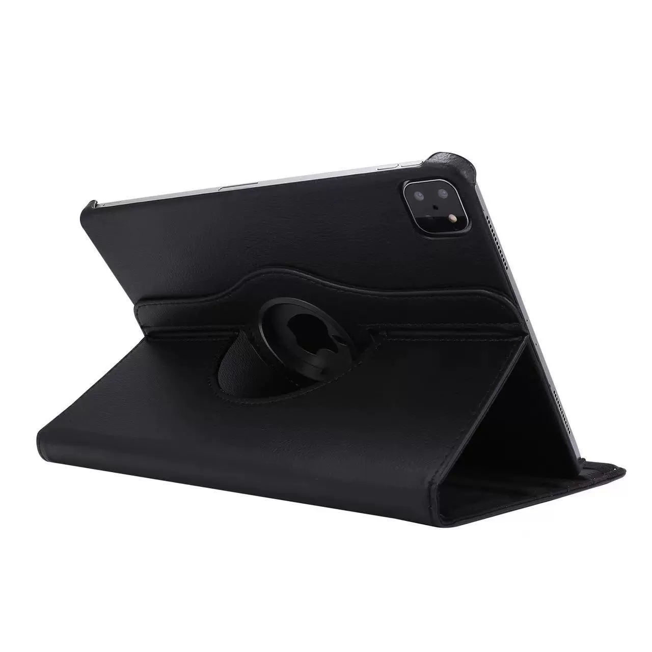 Кроссбордер 2024 iPad Pro 11-дюймовый плоский экран защитная крышка с рисунком личи 13-дюймовый поворотный держатель кожаный чехол