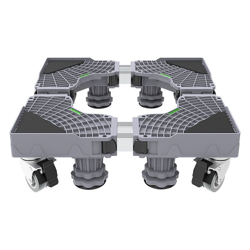 Lavadora refrigerador base universal trípode con ruedas aire acondicionado vertical móvil universal rueda pad soporte alto pie pad orden