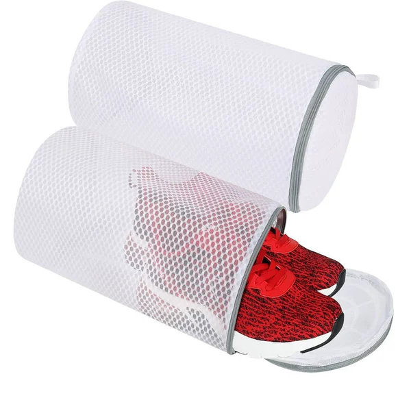 Honeycomb mesh shoe washing bag 20*35cm