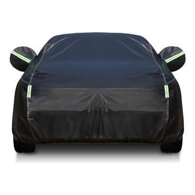 car protection from sun and rain — Car clothing - 2s-small-hatchback-dupont-oxford-fabric-black