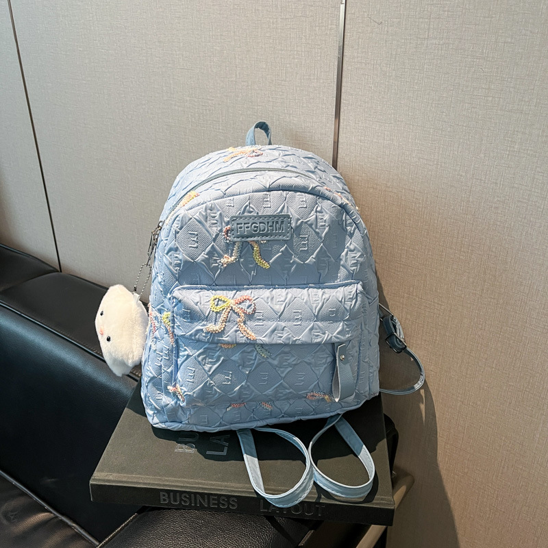 2025 mochila escolar de verano, niña de secundaria, mochila pequeña, niña de viaje, estudiante universitario, mochila de celebridades de Internet, salvaje coreano