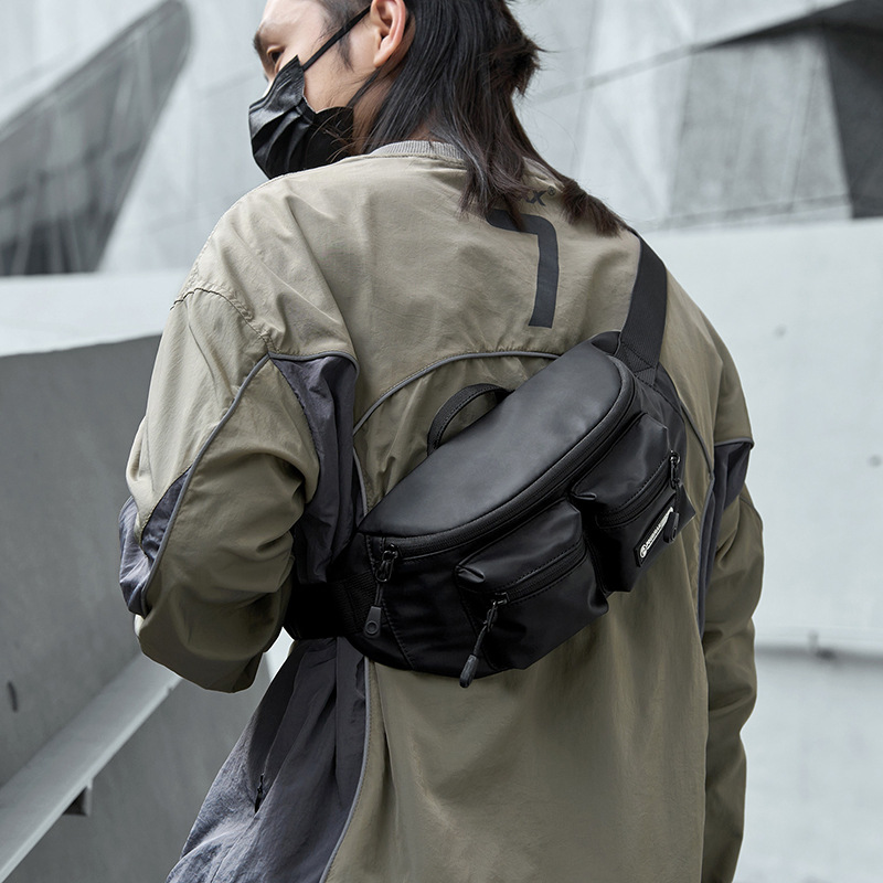 men's trend shoulder bag