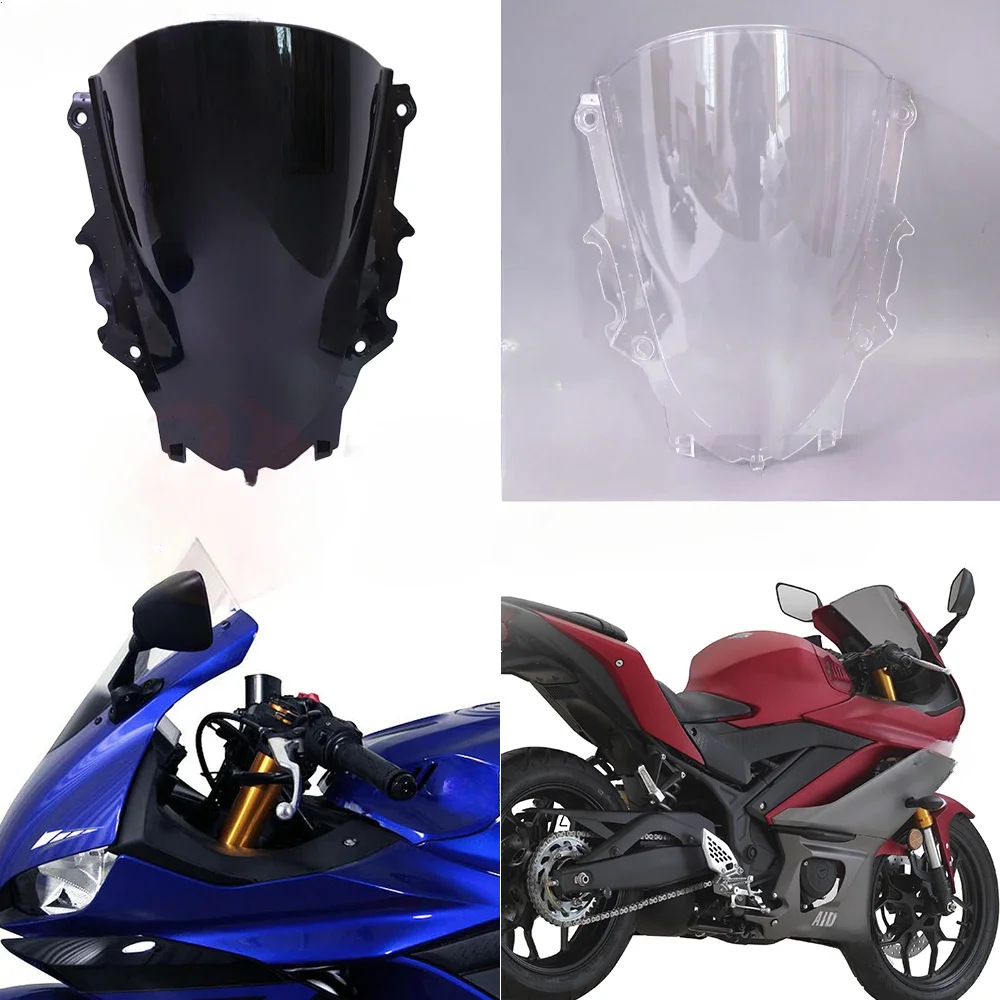 Suitable for Yamaha YZF R3 2019-2023 modified special front windshield deflector windshield accessories