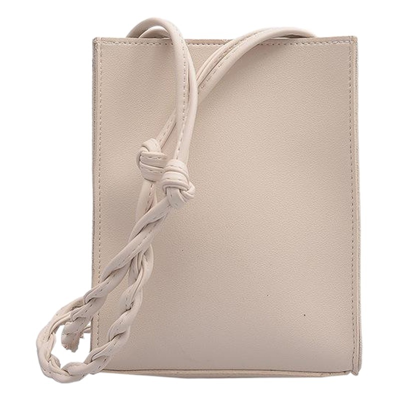 2026 New Trendy Korean Style Versatile Woven Crossbody Small Bag for Women, Fashionable, Simple, Stylish Mini Shoulder Phone Bag