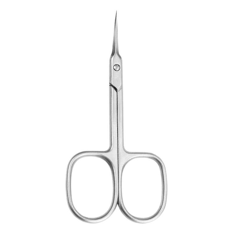 Tijeras para la piel muerta de acero inoxidable, herramientas de cortaúñas rusas, tijeras para cejas delanteras para uñas domésticas, tijeras de belleza convenientes