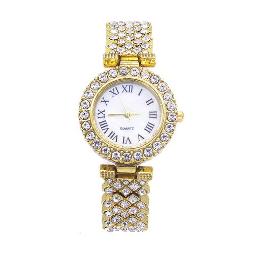 Watch Women's Fashion Trend Full Diamond Simple Bracelet Watch Set  wrist watches set