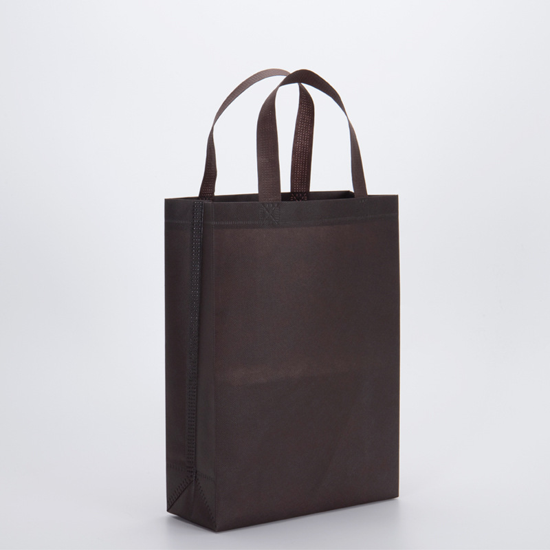 Bolsas de tela no tejida en stock con fondo lateral al por mayor bolsas de compras ecológicas Bolsas de regalo de Acción de Gracias personalizadas