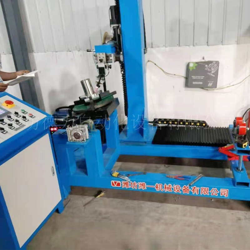 法兰桁架滤油器风机镀锌板焊接机直纵缝焊封头多枪自动焊